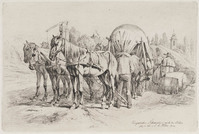 KG 01468
<br/>
Vrachtkar, Hongaars
<br/>
<em>Klein, Johann Adam (1792-1875)</em>